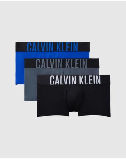 Calvin Klein - Intense Power 3 Pack Low Rise Trunks