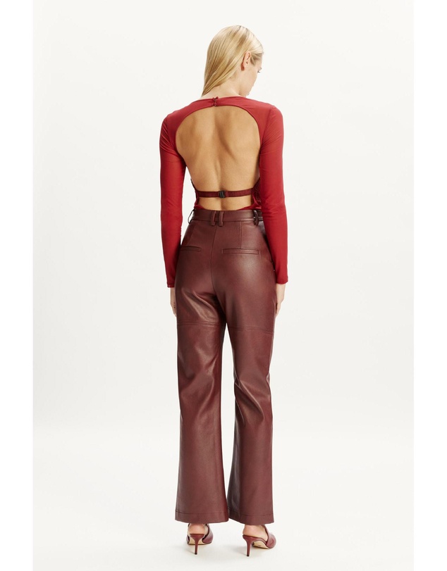 Bardot - Karson Vegan Leather Pant