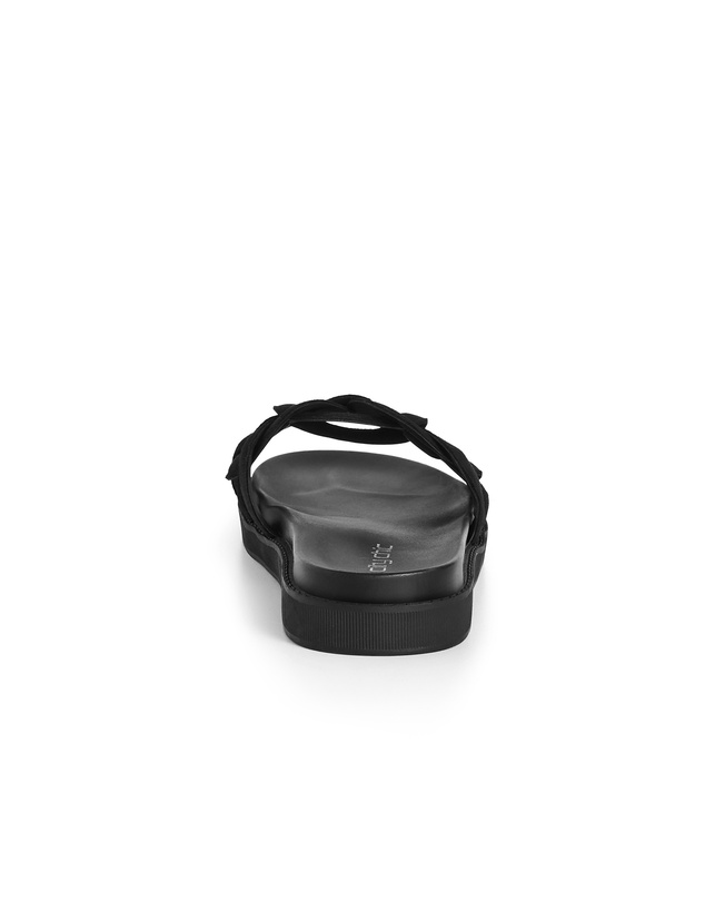 City Chic - Wide Fit Star Weave Slide