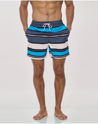 Vacancy Co - Bold Stripe Swim Short