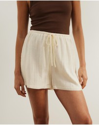 Atmos&Here - Emily Casual Crinkle Shorts