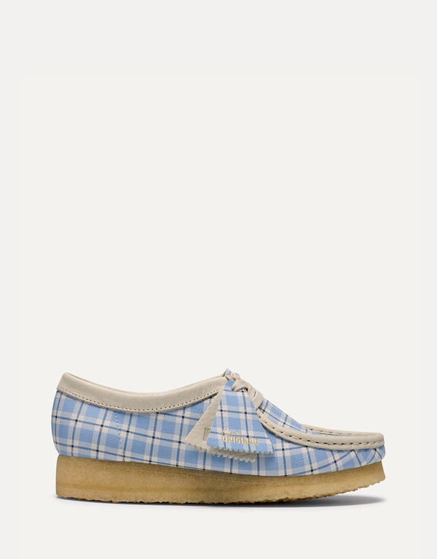 Clarks Originals - Wallabee (W) Blue Check