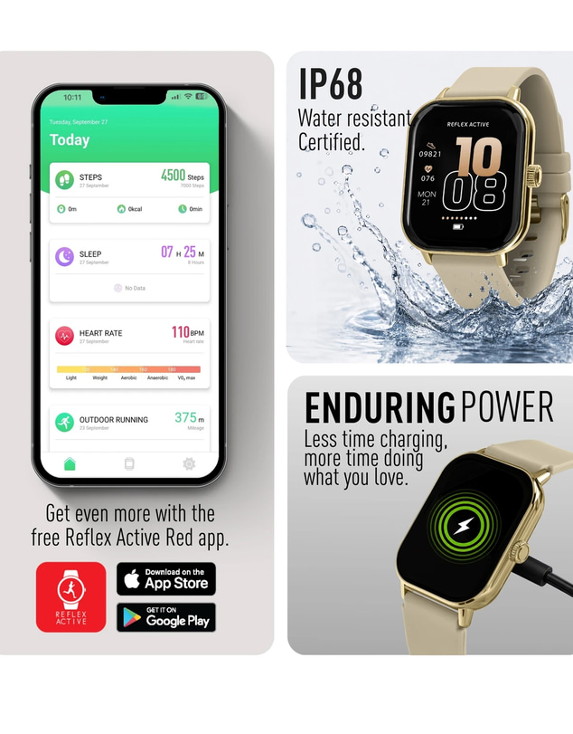 Reflex Active - Nexus Lite Cream Smart Watch