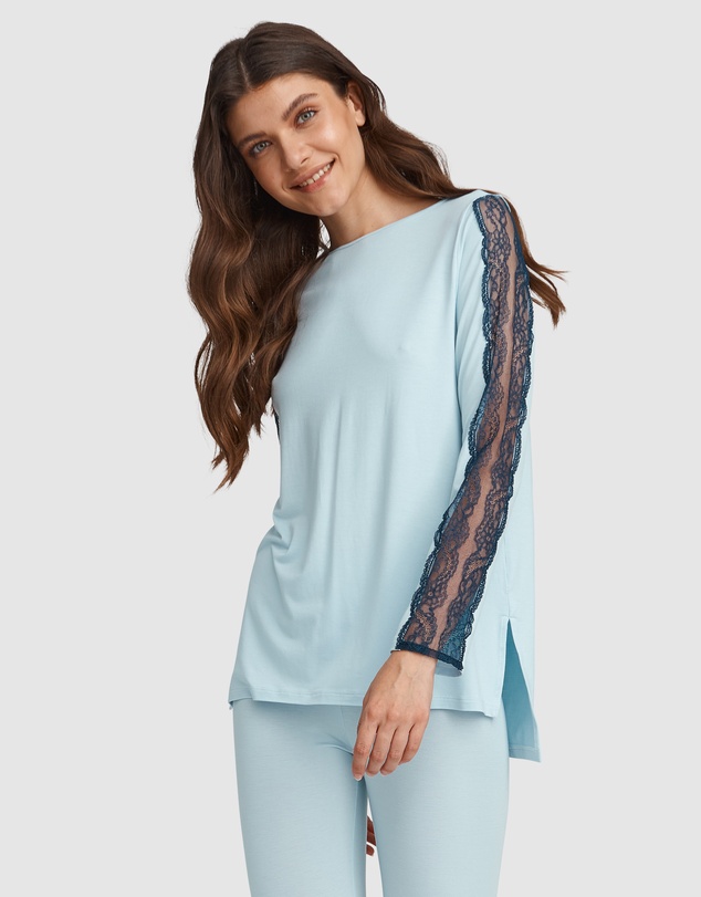 Oh!Zuza - Lace Trim Pyjama Set