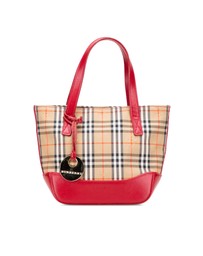 Pre-Loved by Azura Reborn - Pre-Loved Haymarket Check Canvas Handbag