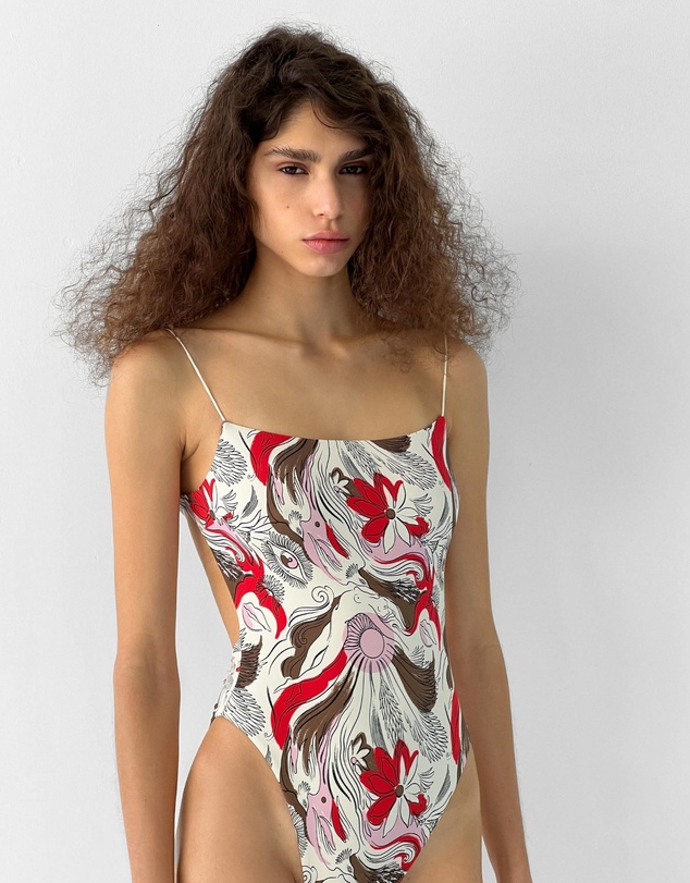 Ziah - Erika Fine Strap One Piece