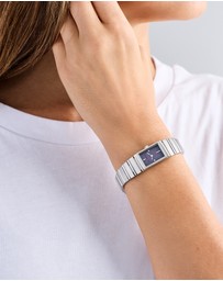 Ted Baker - Lileey Light Blue 27mm Silver-Tone Bracelet Watch
