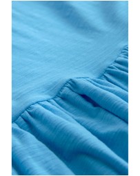NEXT - Sleeveless Drop Waist 100% Cotton Crew Neck Midi Dress