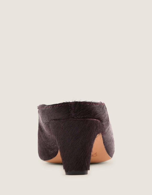 Shelly Shen - Cosmo Low Heels Burgundy