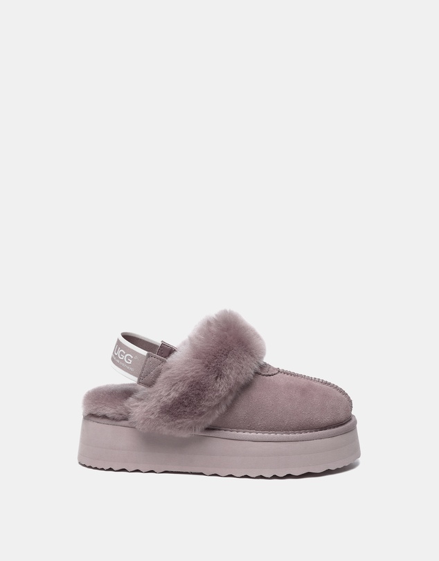 EVERAU - Australian Shepherd Ugg Waffle Platform Cow Suede Upper House Shoes