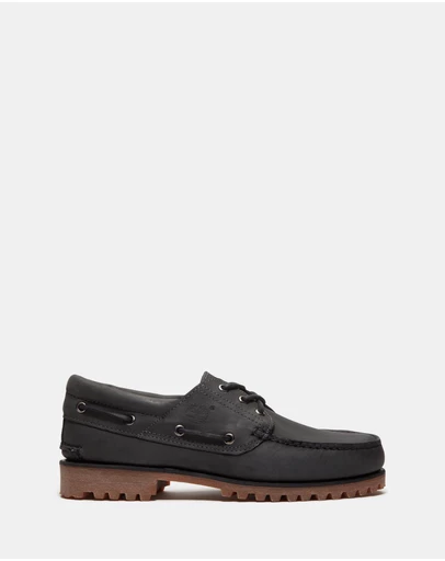 Timberland - Authentic 3-Eye Lug Handsewn Boat Shoes - Men's