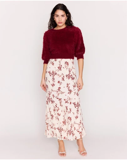 MINKPINK - Anaise Bias Maxi Skirt