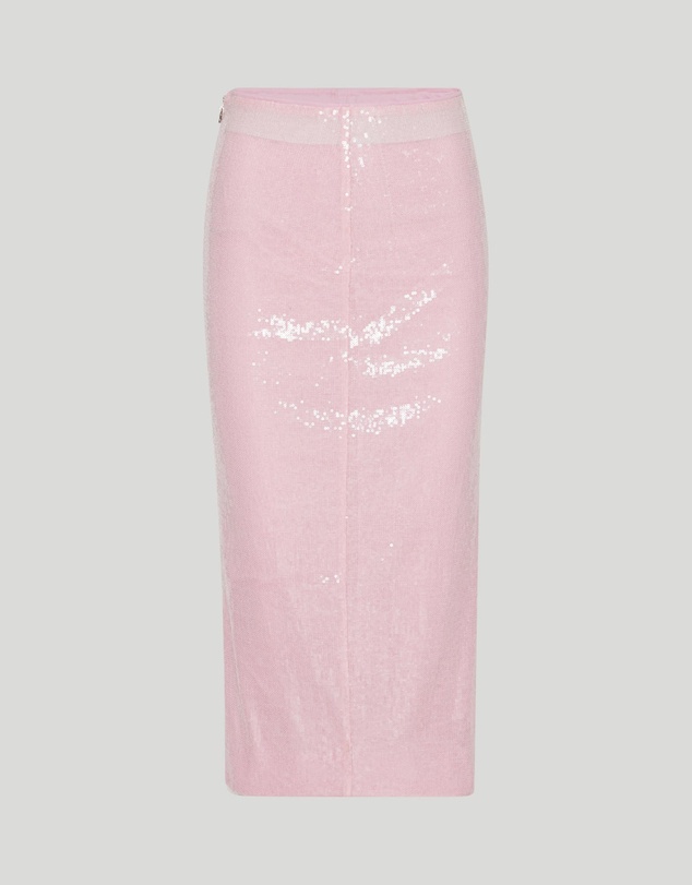 ROTATE - Sequin Midi Pencil Skirt