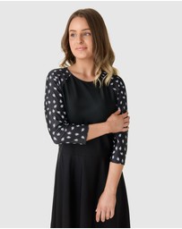 Modest Mermaid - Palm Breeze Swim Dress SPF50+
