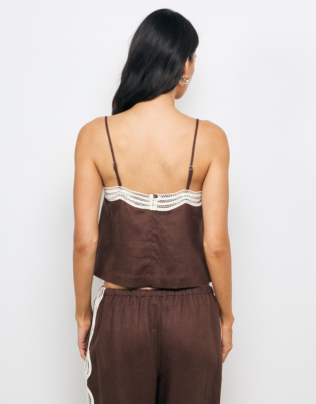 AERE - Dolly Contrast Top