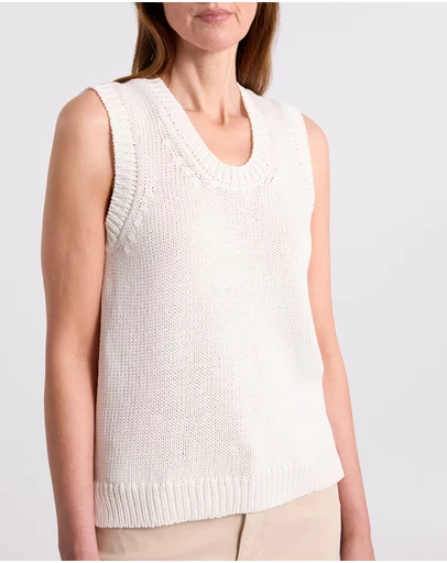 David Lawrence - Milana Cotton Knit Tank