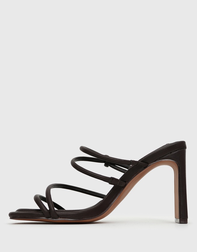 Betts - Wider Fit Cleopatra High-Heeled Strappy Mules