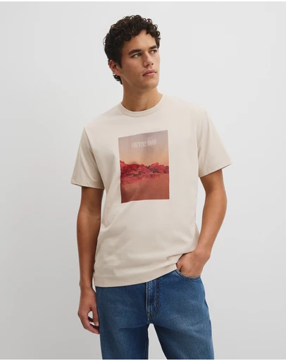 Country Road - Australian Cotton Graphic T-shirt