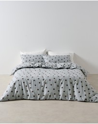 Linen House - Posie Flannelette Quilt Cover Set