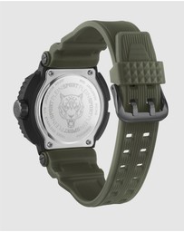 Plein Sport - PLEIN TIGER POWER 45mm Green dial with Green strap