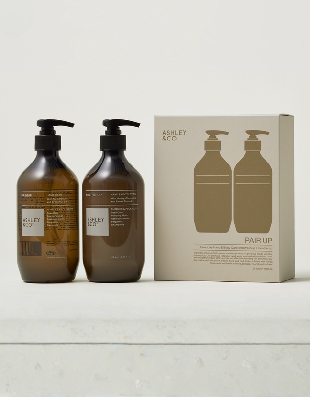 Ashley & Co - Gift Set Pair Up Sootherup Washup