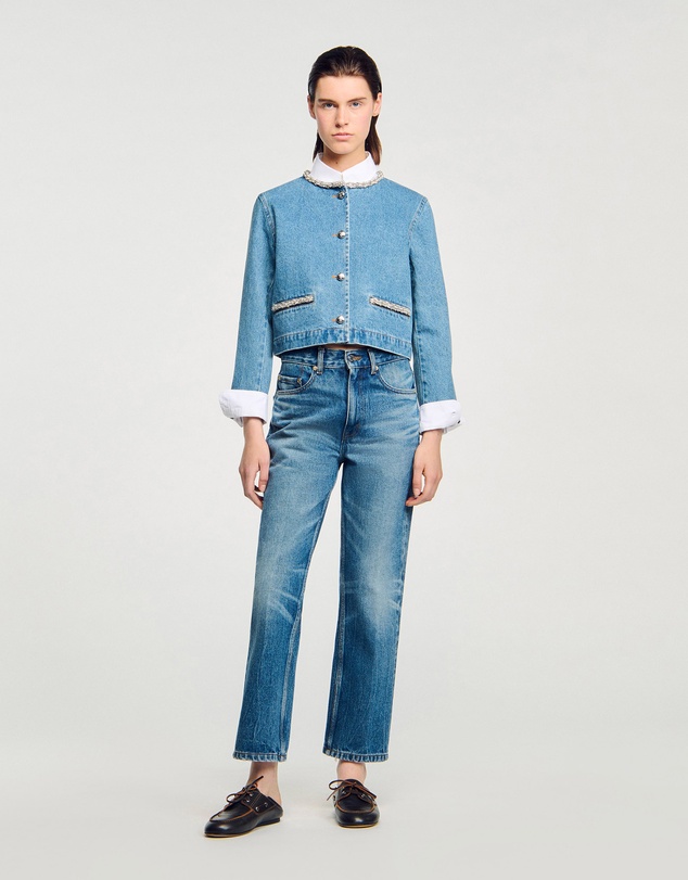 Sandro - Erzelia Denim Jacket