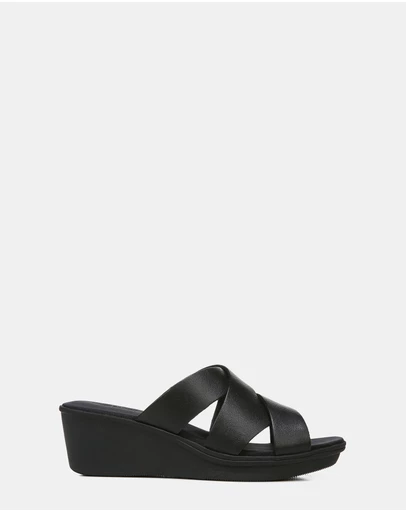 Naturalizer - Rowena Wedge Sandal - Black