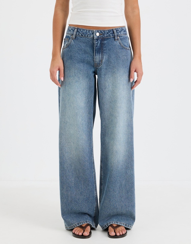 Calli - Franka Low Rise Jeans