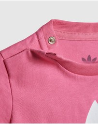 adidas Originals - Jumpsuit and Beanie Gift Set - Babies