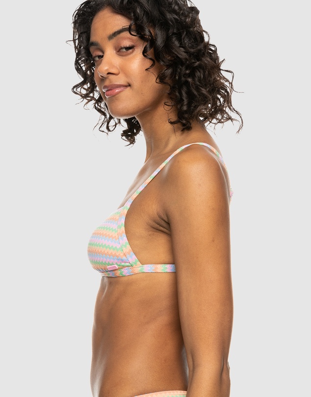 Roxy - Womens Wavy Stripe Bralette Bikini Top