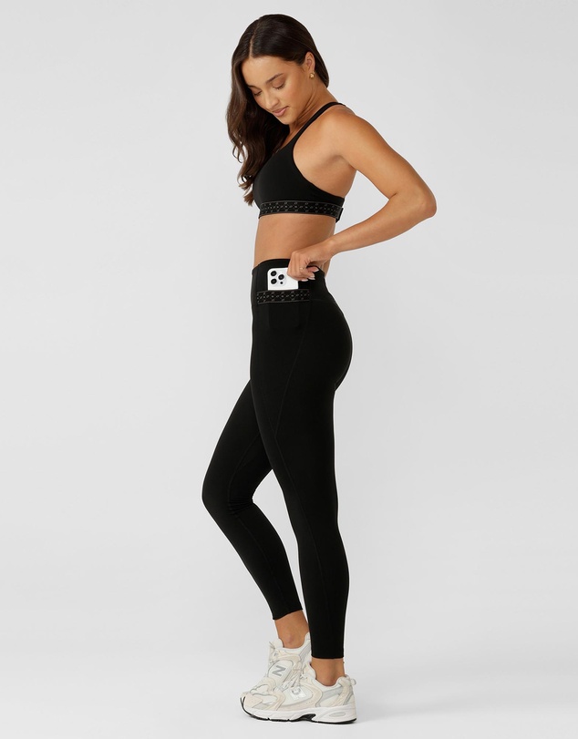 Lorna Jane - Iconic Monogram High Support Sports Bra