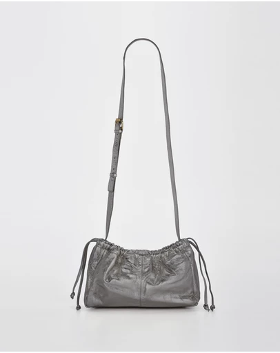 Cobb & Co - Halley Metallic Drawstring Crossbody