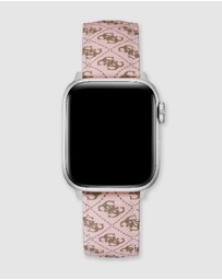 GUESS - Guess Apple Band - Pink Quattro Logo Textured 38-40mm