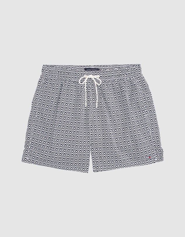 Tommy Hilfiger - Print Mid-Length Swim Shorts