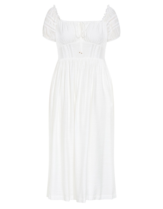 City Chic - Ariella Tier Midi Dress
