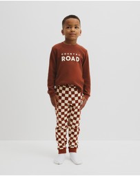 Country Road - Australian Cotton Check Print Pyjama