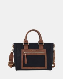 Pierre Cardin - Pierre Cardin RFID Lightweight Nylon Mini Tote with Crossbody