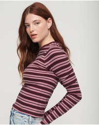 Superdry - Stripe Long Sleeve Top
