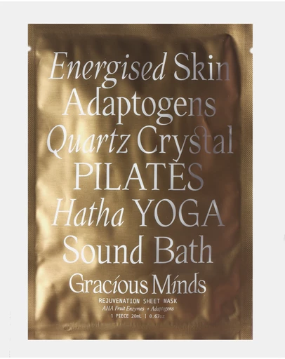 Gracious Minds - Rejuvenation Gold Sheet mask
