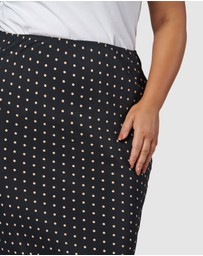 Something 4 Olivia - Emily Print Midi Skirt