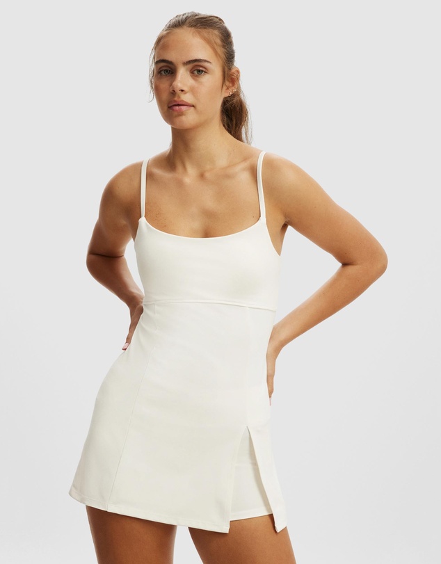 Cotton On Body Active - Ultra Soft Open Back Split Hem Dress