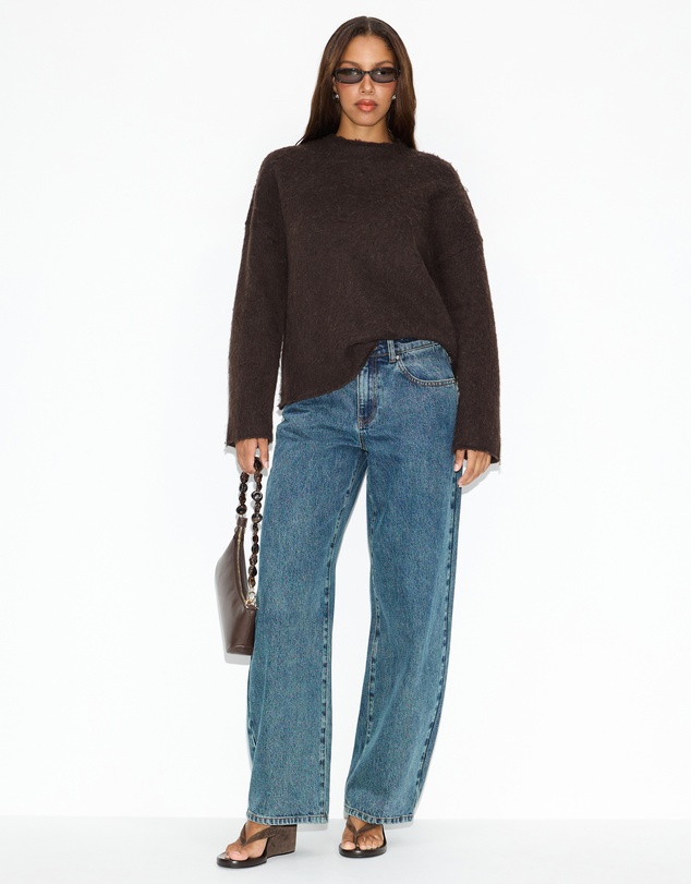 Dazie - Talia Fluffy Knit Jumper