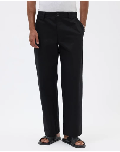 AERE - Combi Wide Leg Pants
