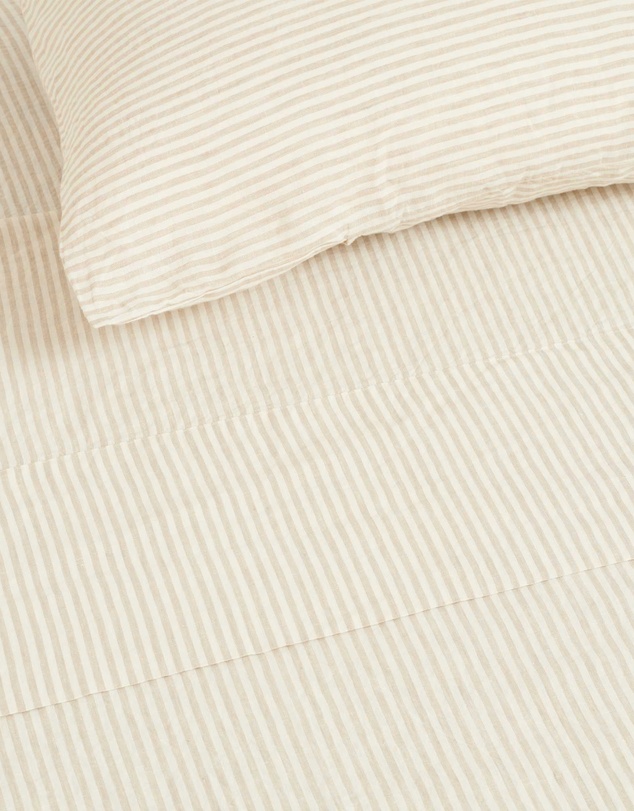 Carlotta + Gee - 100% Linen Fitted Sheet