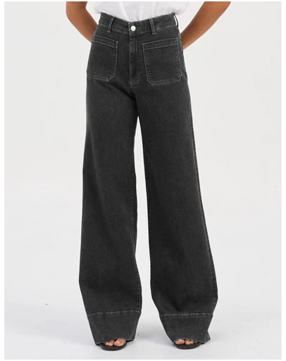 ONLY - Madison High Waisted Wide Denim Jeans