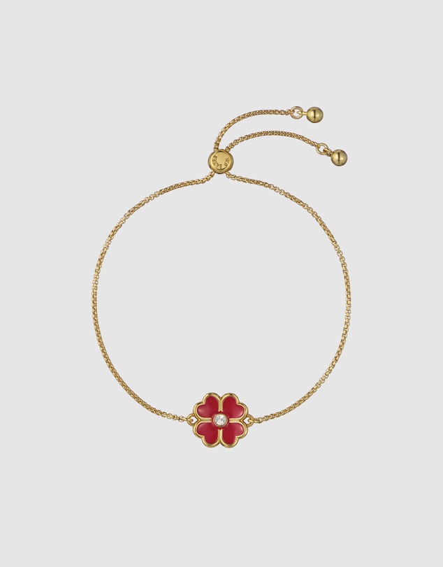 Ted Baker - FELICITY: Enamel Flower Adjustable Bracelet