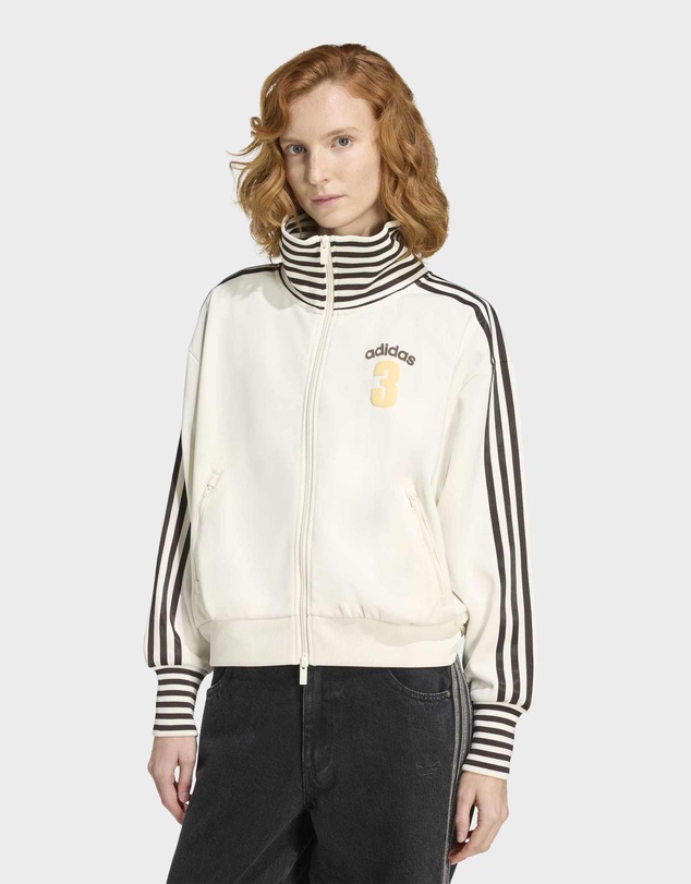adidas Originals - VINTAGE BB TT STRIPED RIB Track Top Womens