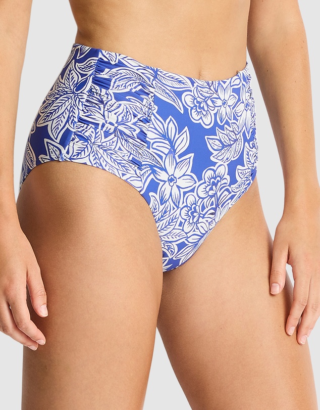 Sea Level Australia - Palmera High Waist Gathered Side Pant