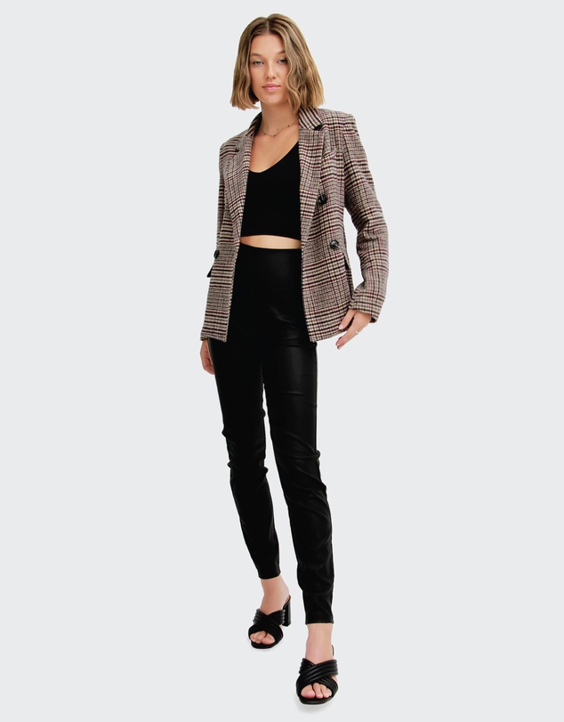 Belle & Bloom - Piccadilly Wool Blend Plaid Blazer