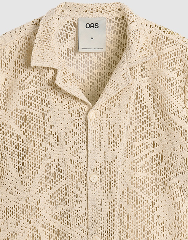 OAS Company - Astrea Cuba Crochet Shirt
